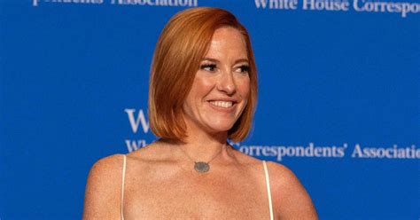 jen psaki breasts|Fact check: Image claiming to show Joe Biden with Jen Psaki is。